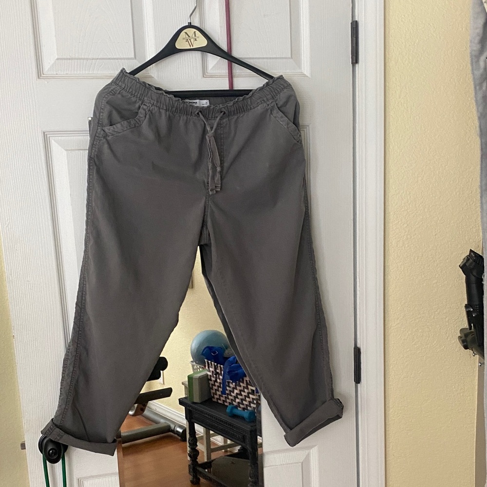 Sonoma Charcoal Drawstring Trousers